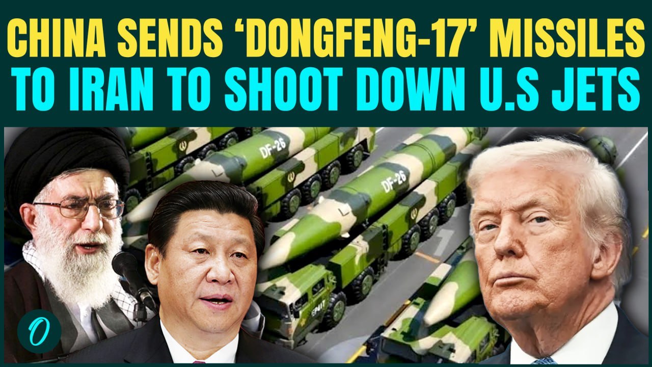China Jumps Into US Iran War: Beijing ARMS Tehran With ‘Dongfeng-17’ Missiles to HIT Trump’s Jets