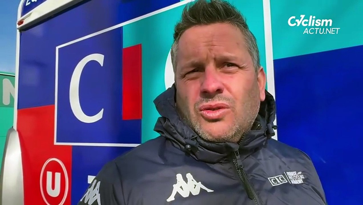 Tour de la Provence 2026 - Anthony Ravard, manager de l'équipe CIC Pro Cycling Academy, au départ de la 3e étape du CIC Tour de la Provence.