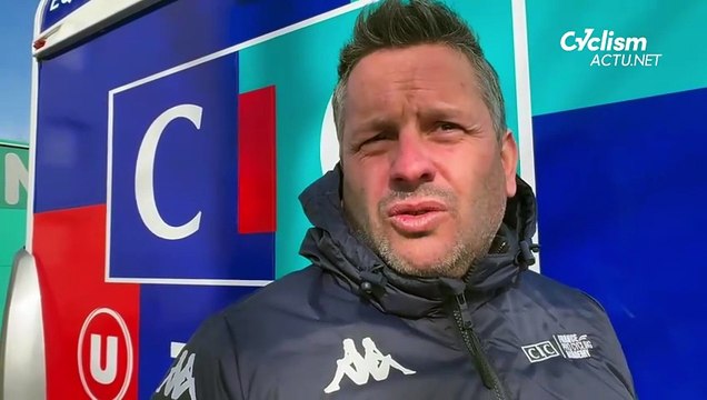 Tour de la Provence 2026 - Anthony Ravard, manager de l'équipe CIC Pro Cycling Academy, au départ de la 3e étape du CIC Tour de la Provence.