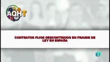 CONTRATOS FIJOS DESCONTINUOS EN FRAUDE DE LEY EN ESPAÑA