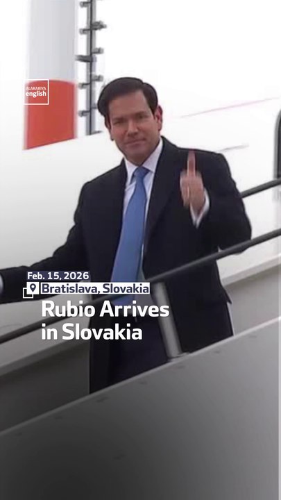 Rubio Arrives In Slovakia