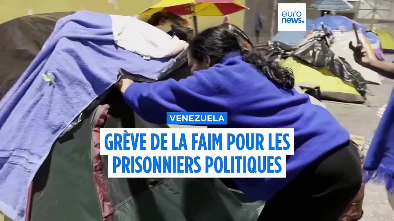 Grève de la faim de proches pour la libération rapide de dissidents vénézuéliens