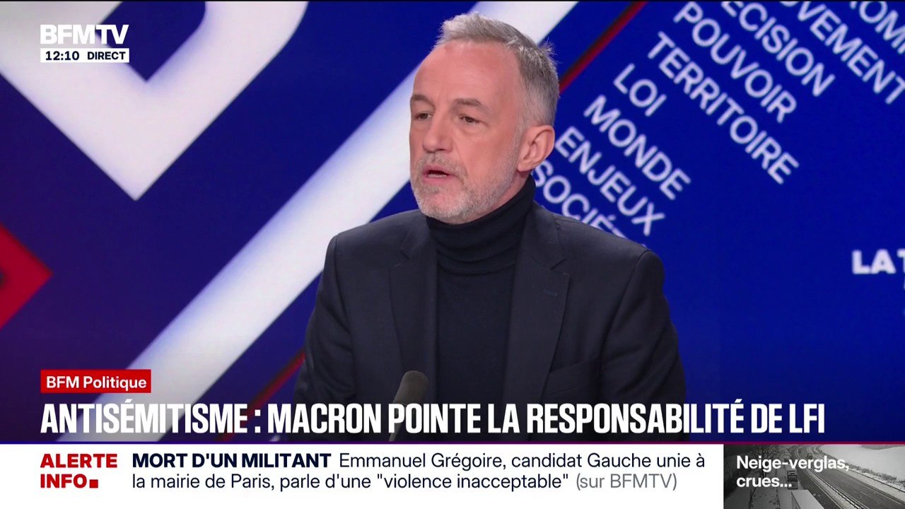 Municipales 2026: "Mon obsession, c'est d'empêcher Rachida Dati de devenir maire de Paris", annonce Emmanuel Grégoire, député Parti socialiste
