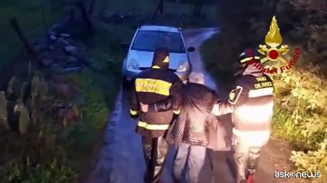 Maltempo nel Sassarese, 12 persone salvate a Ozieri