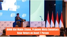 BUMN Kini Makin Efisien, Prabowo Minta Danantara Kejar Return on Asset 7 Persen