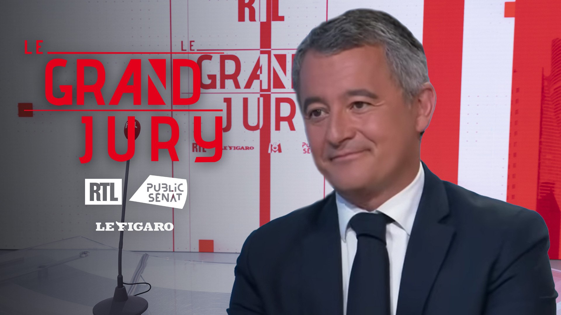 Gérald Darmanin, invité du Grand Jury