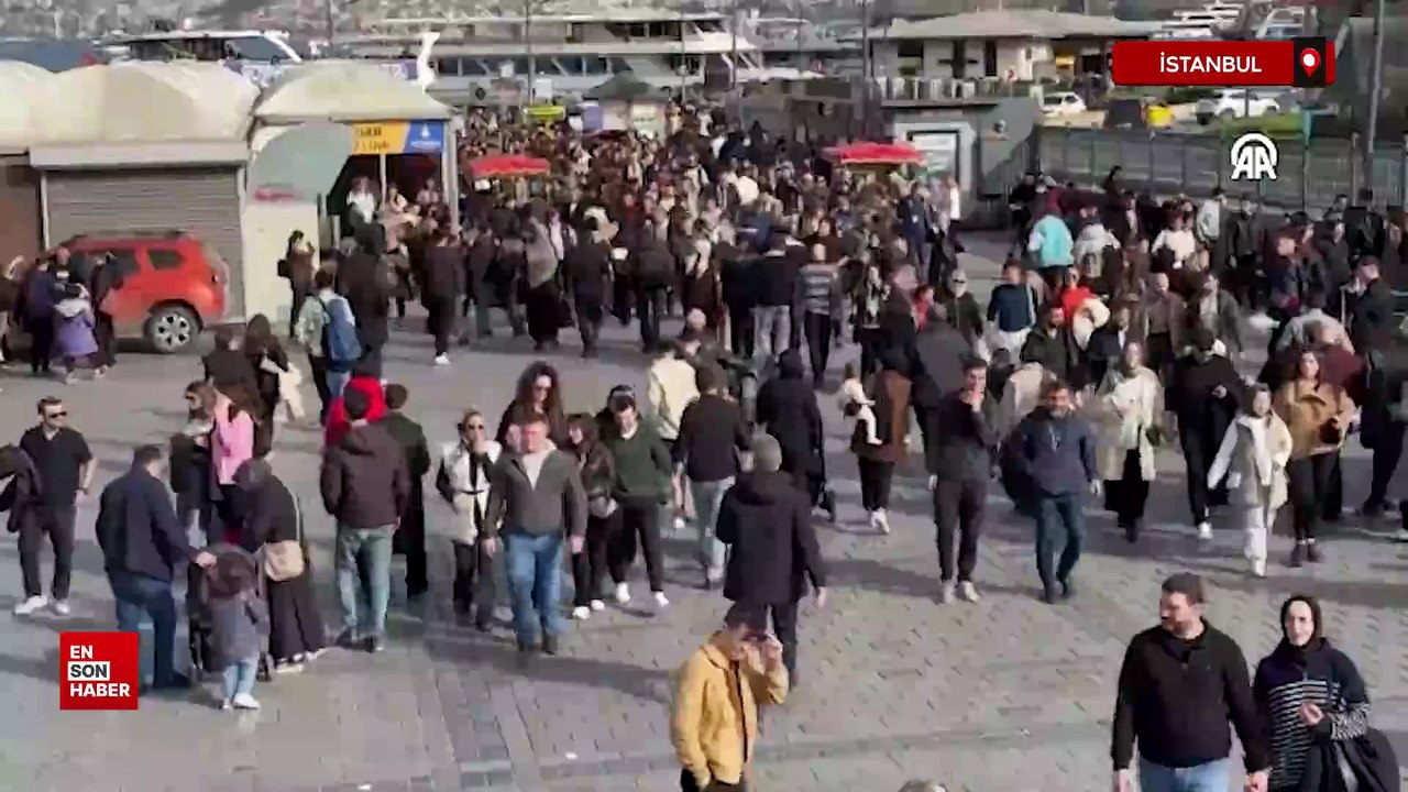 İstanbul'da hava sıcaklığı 23 dereceyi gördü