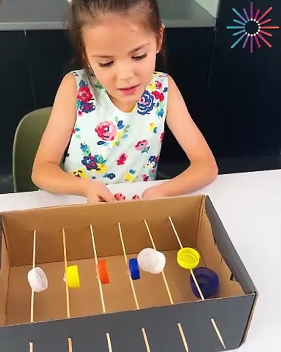 Craft a fun DIY game for your kids☺️