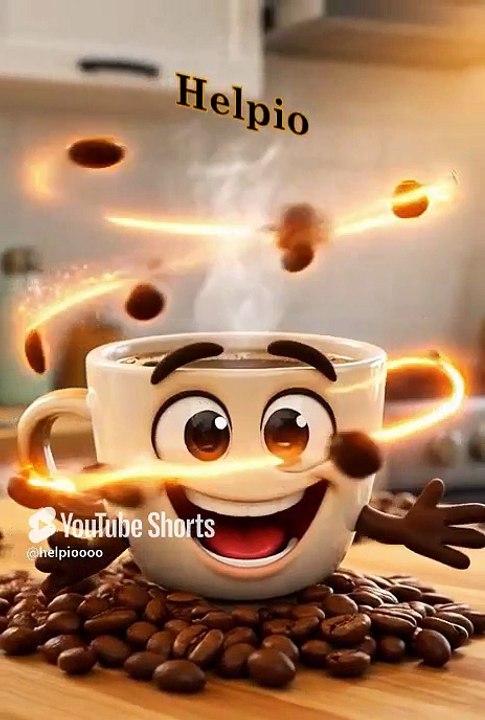 Why Coffee Is Basically Magic ☕ _ Told by a Talking Coffee Cup
