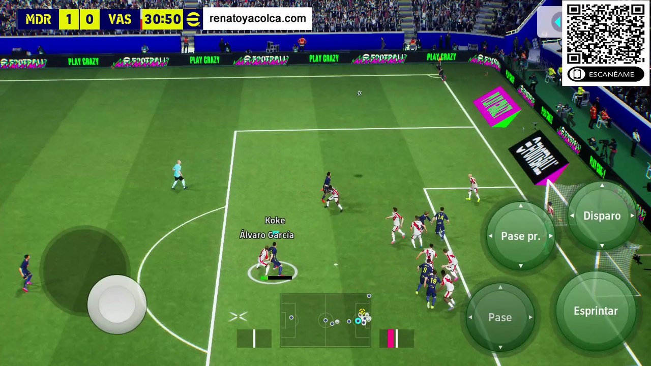 EFOOTBALL 2026 MOBILE GAMEPLAY - RAYO VALLECANO vs. ATLÉTICO DE MADRID - LA LIGA 25/26 | [60 FPS]