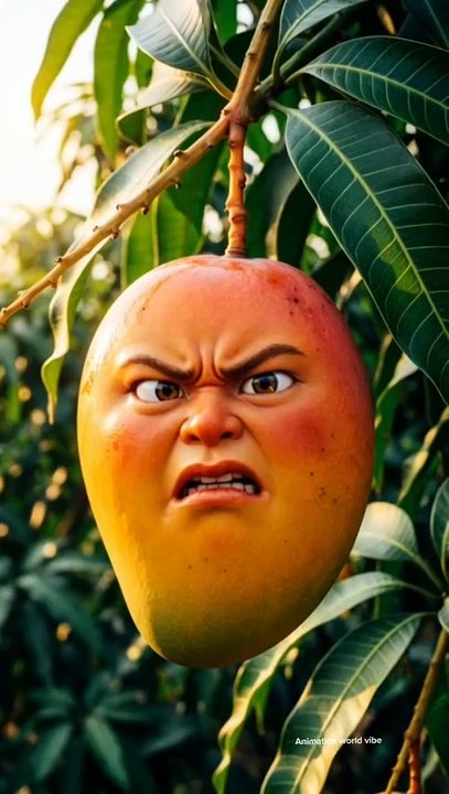 The Angriest Fruits Ever! 😡🥭🍊 #shorts #funny#asmr #animation #viral #kawaiifood #ai #cute #viral