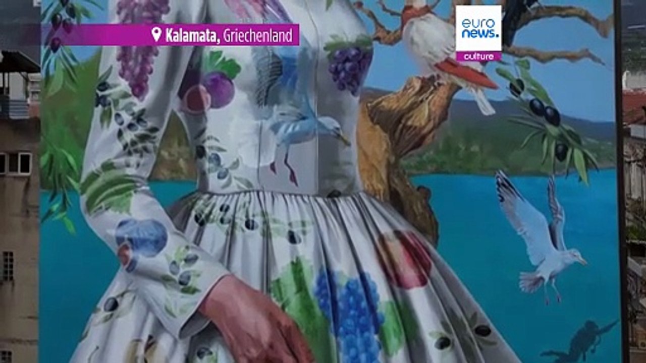 Hommage an maria callas: weltbestes wandgemälde der welt in griechenland