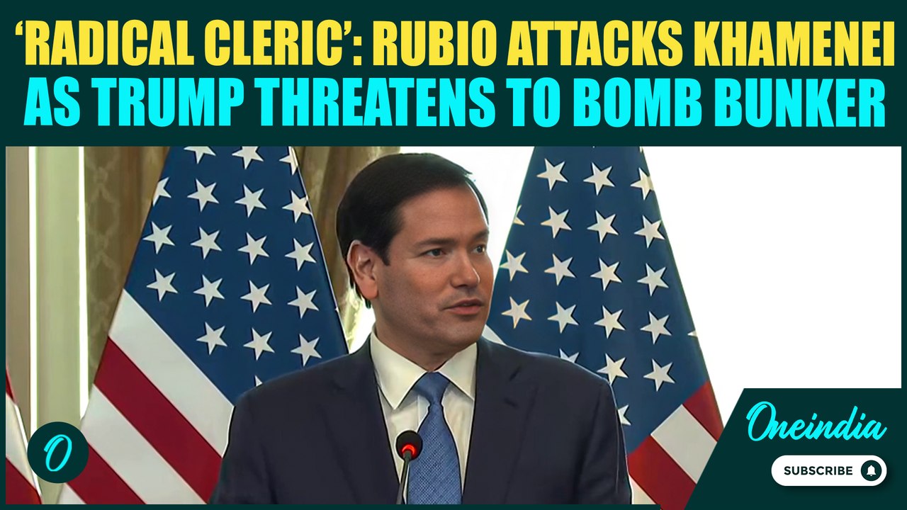 US Iran War| Rubio’s BIG ATTACK on Khamenei; Issues War Threat | ‘Radical Shia Clerics Running Iran’