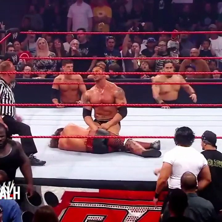 Randy Orton is under Danger Gauntlet Match (7)