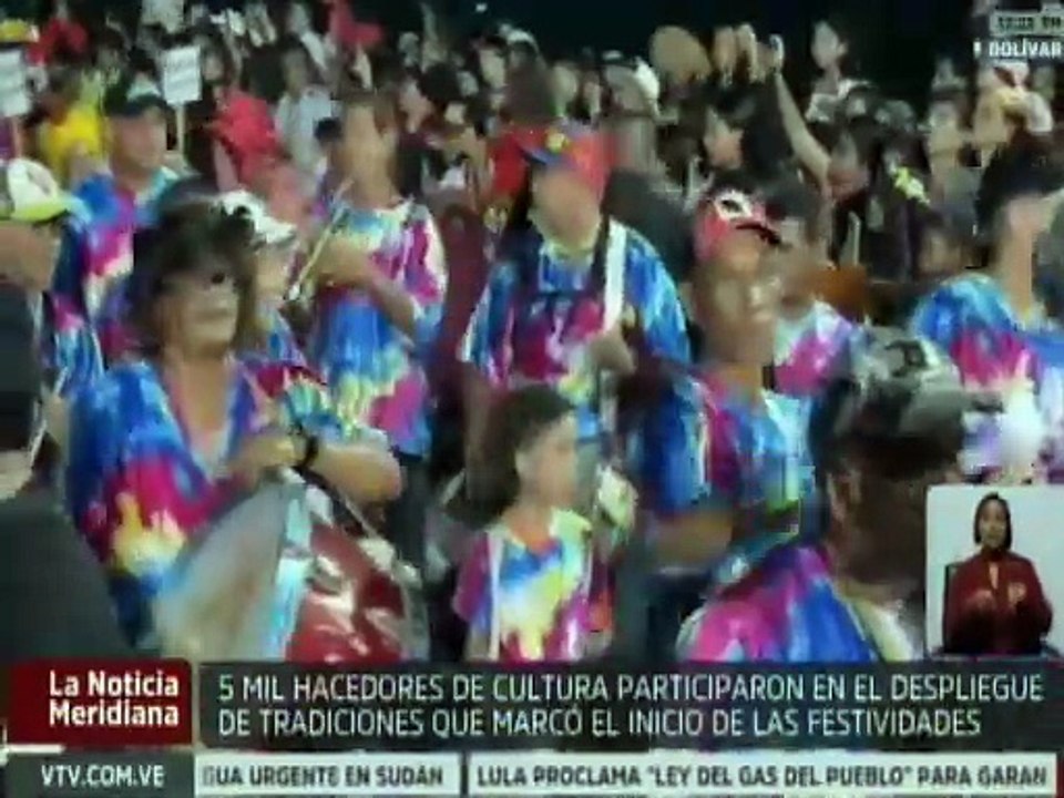 Bolívar | Miles de cultores protagonizan desfile tradicional en los Carnavales 2026