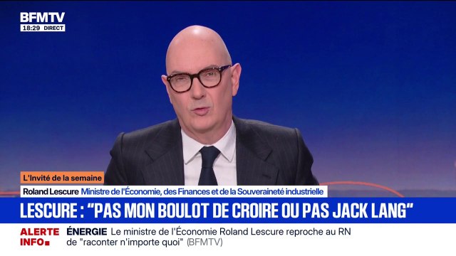 Budget de la France: Le travail ne fait que commencer , explique Roland Lescure, ministre de l'Économie