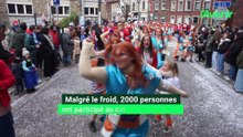 Malgré le froid, 2000 personnes ont participé au carnaval de Dolhain