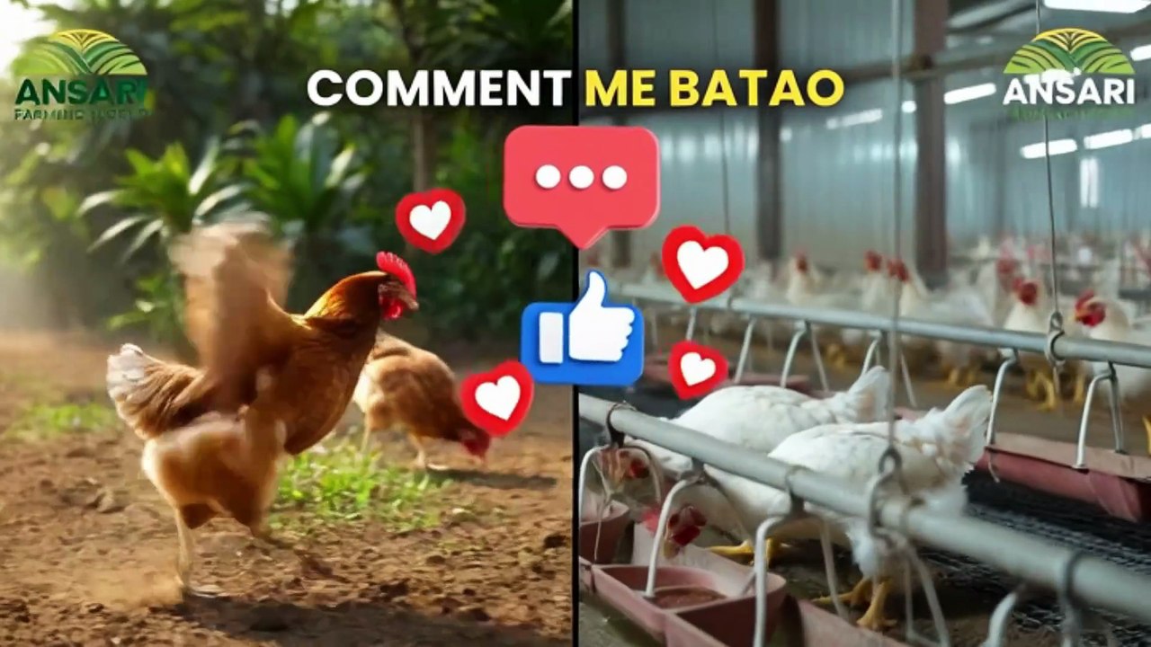 Desi Murgi vs Broiler Murgi 😱 – Sach Jaan Kar Hairaan Ho Jaoge | Profit Reality 2026 💰 #farming