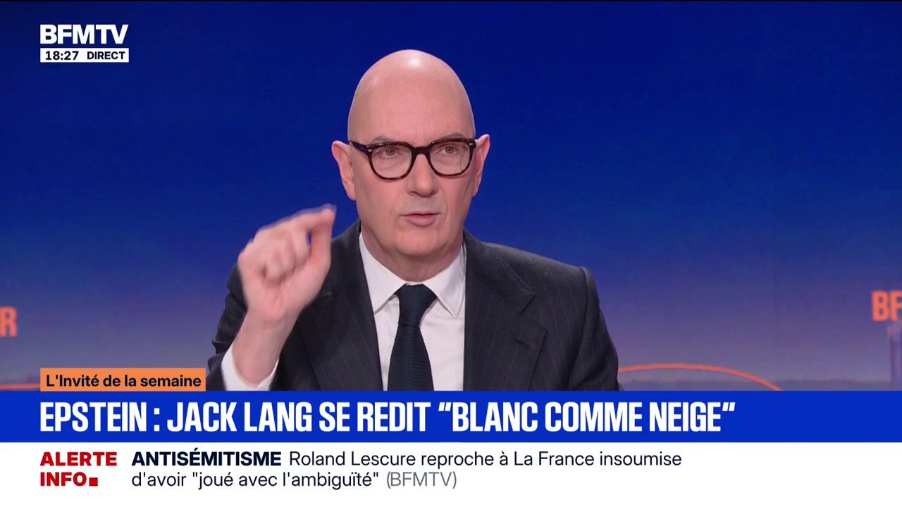 Amélie de Montchalin nommée à la tête de la Cour des comptes: "Tout le monde a reconnu son travail exceptionnel pendant le budget", assure Roland Lescure, ministre de l'Économie