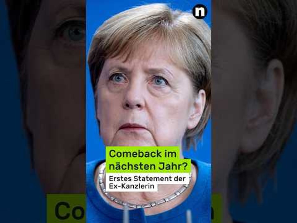 Angela Merkel: Comeback im nächsten Jahr? Erstes Statement der Ex-Kanzlerin