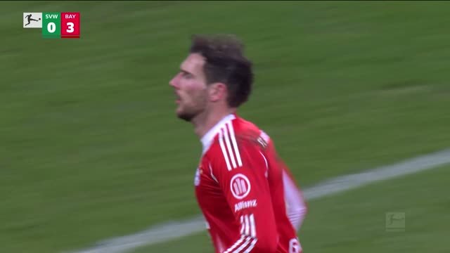 Goretzka strike seals comfortable Bayern win