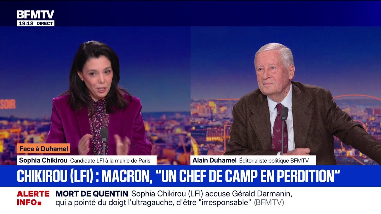 Élections municipales à Paris: "Les sondages sous-estiment souvent la France insoumise", explique Sophia Chikirou, candidate LFI à la mairie de Paris