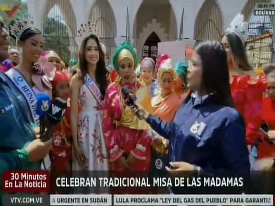 Bolívar | Celebrada tradicional Misa de Acción de Gracias por la Madamas en El Callao