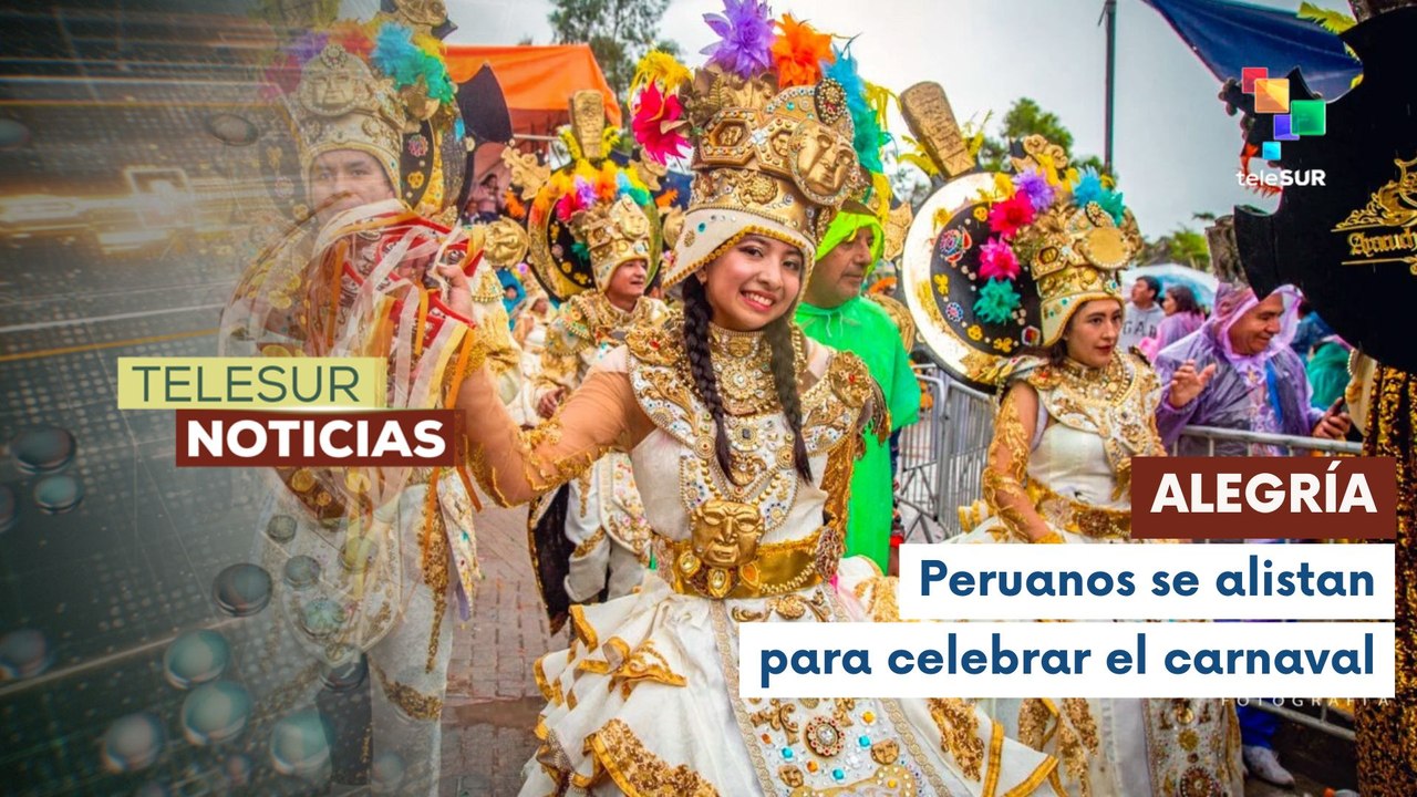 Cajamarca se viste de fiesta para el inicio del Gran Corso del Carnaval