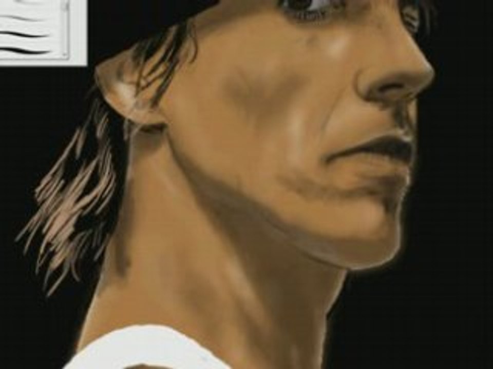 Anthony Kiedis a speedpainting by Ron Vankeeken