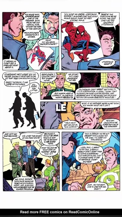 voici l'une des versions de Spider-Man