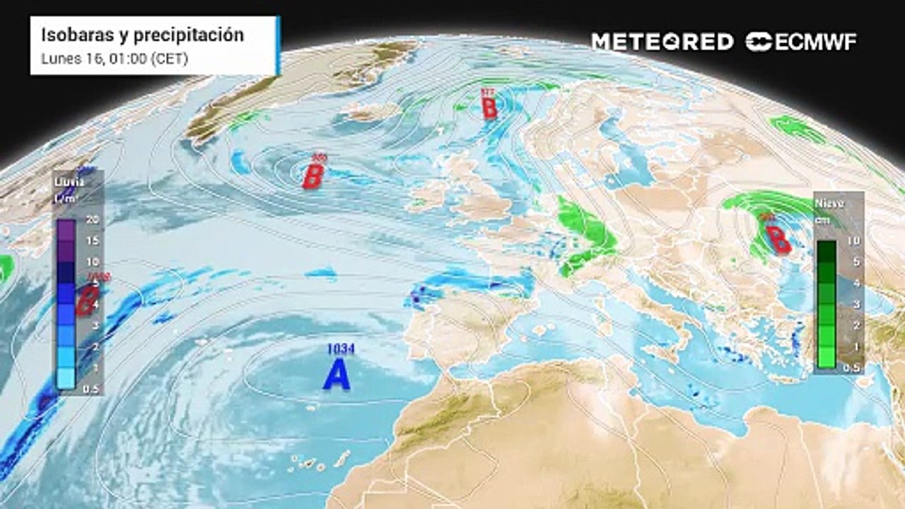 Esta semana llegará otra borrasca a España
