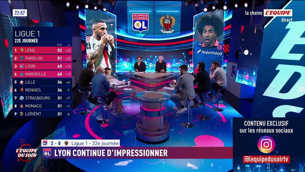 Brouard : «  Les Lyonnais ont trouvé une dynamique de vestiaire » - Foot - Ligue 1