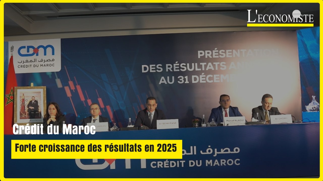 Crédit du Maroc : forte croissance des résultats en 2025