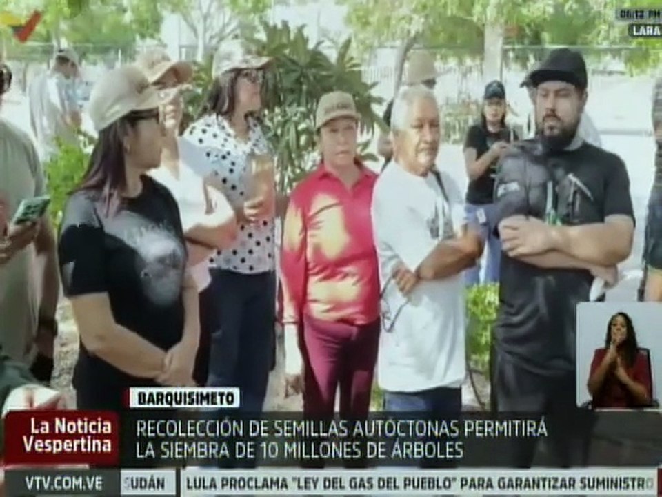 Venezuela comprometida con la defensa del planeta y la siembra de 10 millones de árboles para 2026