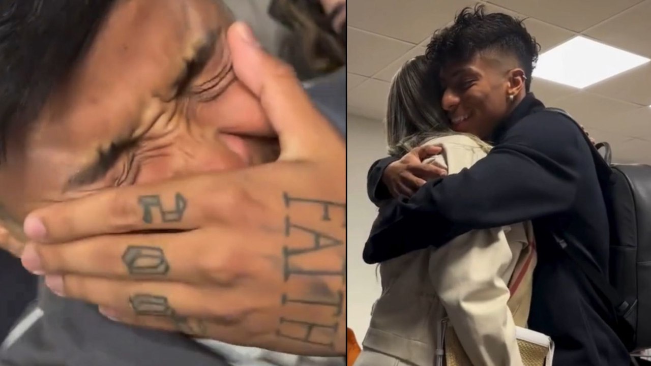 Serata magica per Alisson Santos: le lacrime del fratello e l'abbraccio della mamma!