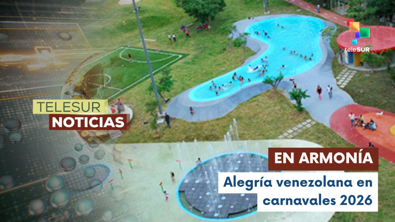 Familias venezolanas disfrutan los carnavales