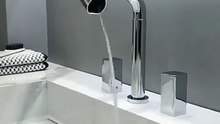 Waterfall Basin Faucet Pull-Out Kitchen & Bathroom Faucet Rainfall