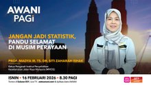 Jangan jadi statistik, pandu selamat di musim perayaan