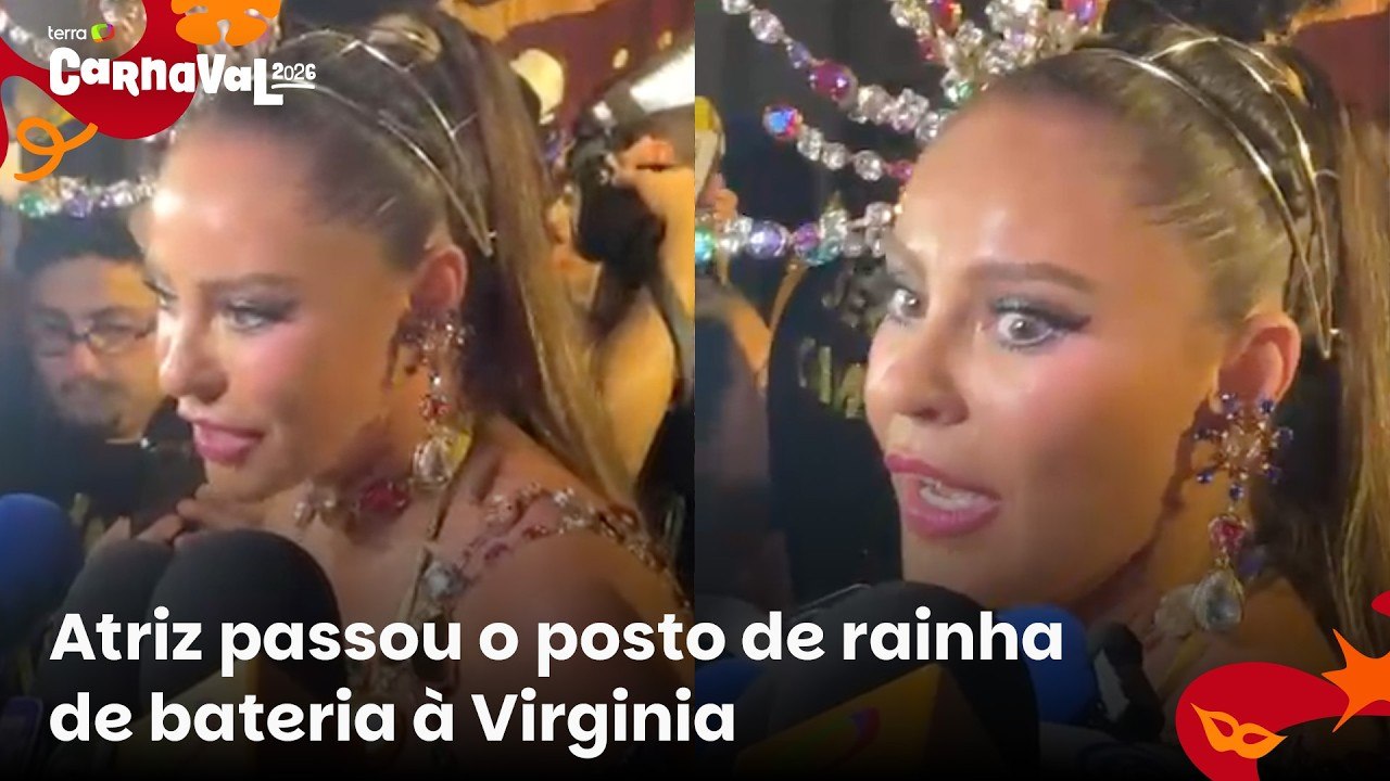 Paolla Oliveira fala sobre não ser mais Rainha de Bateria: 'Tenho um carinho gigante por esse posto'