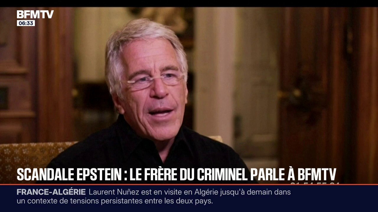 "Je sais qu'il a été assassiné": Mark, frère de Jeffrey Epstein, témoigne auprès de BFMTV