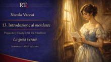 La gioja verace ( Vaccai I Introduduzione all mordente ) Megui Zhang Soprano
