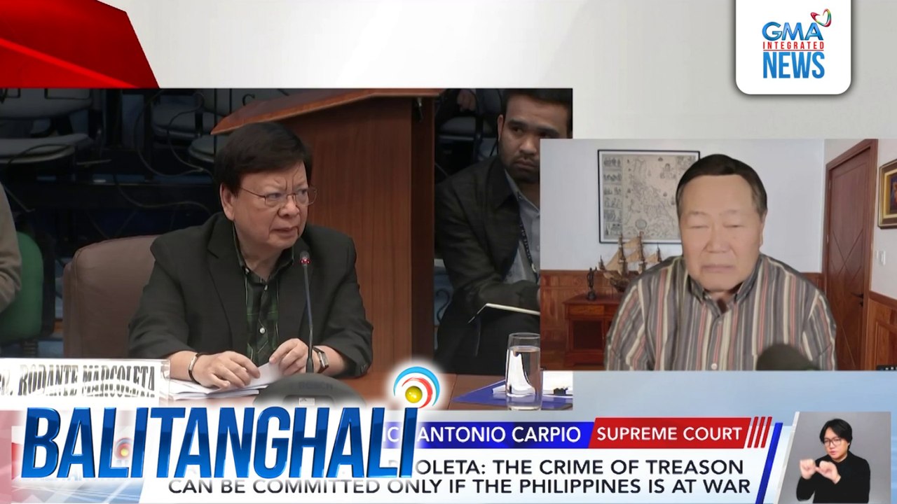 Panayam kay Ret. Sr. Assoc. Justice Antonio Carpio, SC (February 16, 2026) | Balitanghali