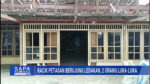 Racik Petasan dari Toko Online, 2 Anak di Grobogan Terluka Akibat Ledakan | SAPA PAGI