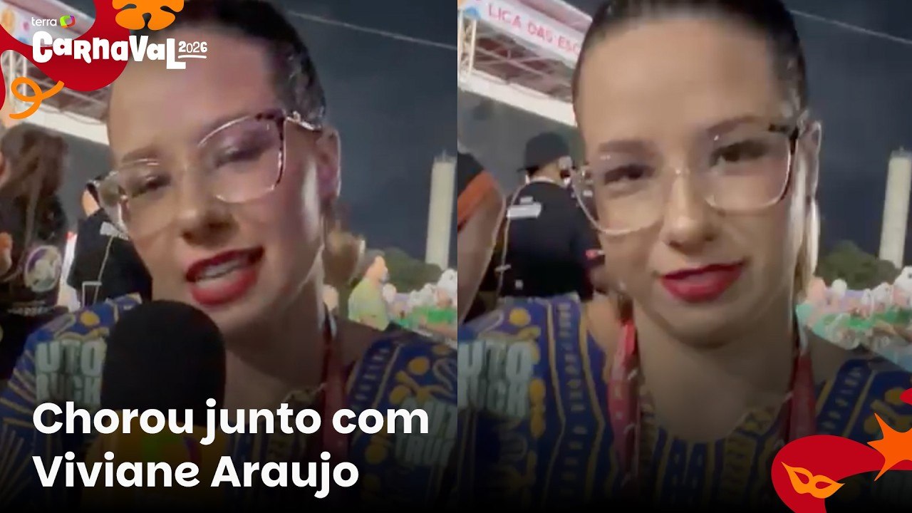 De cadeira de rodas, princesa de bateria da Mancha Verde fala sobre desejo de retornar à Avenida