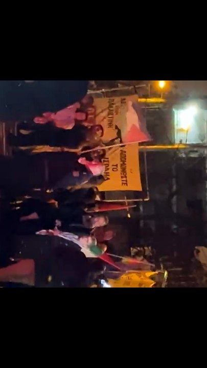 Διαδηλώσεις κατά του Ισραήλ έξω από τον Εθνικό...
