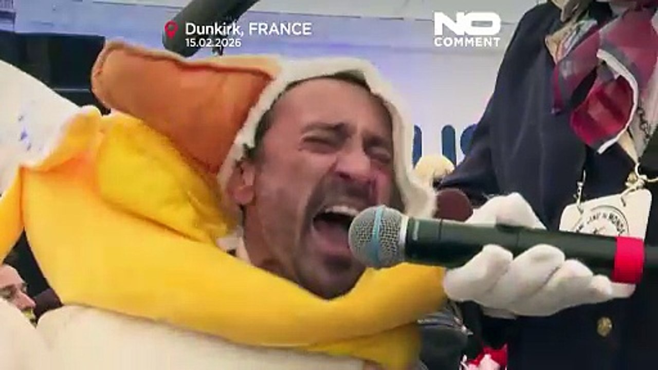 França elege campeão do grito de gaivota no peculiar carnaval de Dunquerque