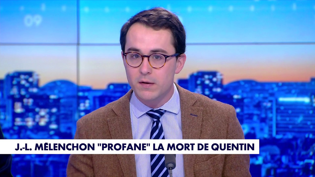 L'édito de Paul Sugy : «Jean-Luc Mélenchon "profane" la mort de Quentin»