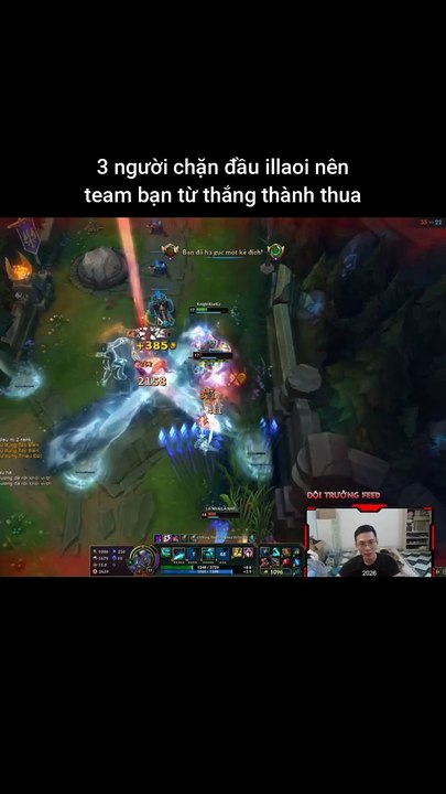 3 người chặn đầu illaoi nên team bạn từ thắng thành thua #illaoi #irelia #lienminhhuyenthoai #leagueoflegends #knightriseky