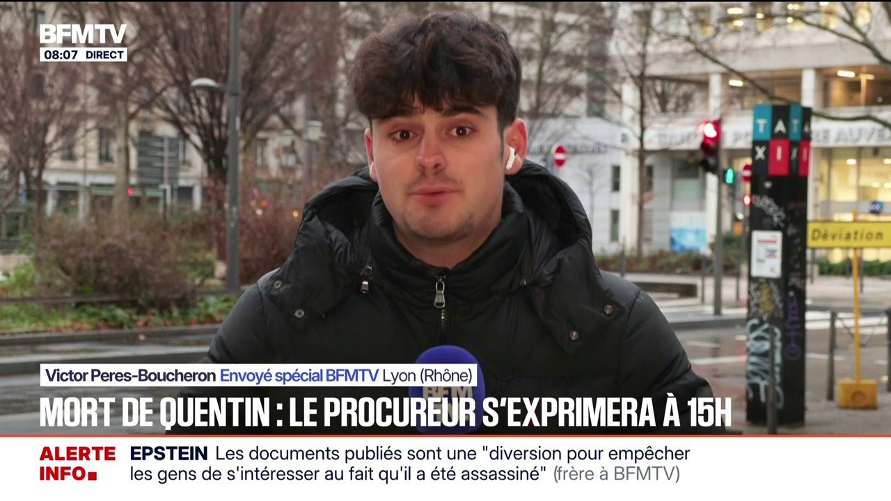 Mort de Quentin: le procureur de la République s'exprimera ce lundi à 15 heures à Lyon
