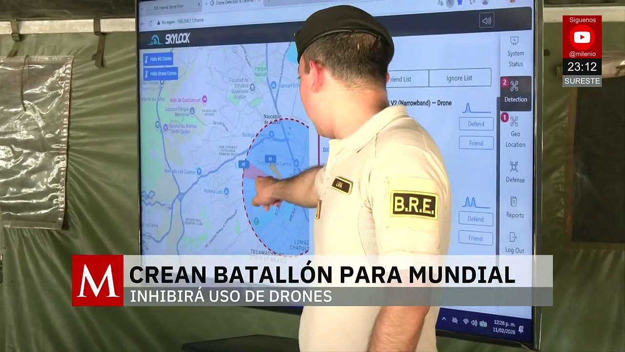 Ejército Mexicano crea batallón especial para seguridad del Copa Mundial de la FIFA 2026
